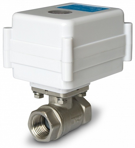 МК - Шаровой кран с электроприводом. 220В и 12В